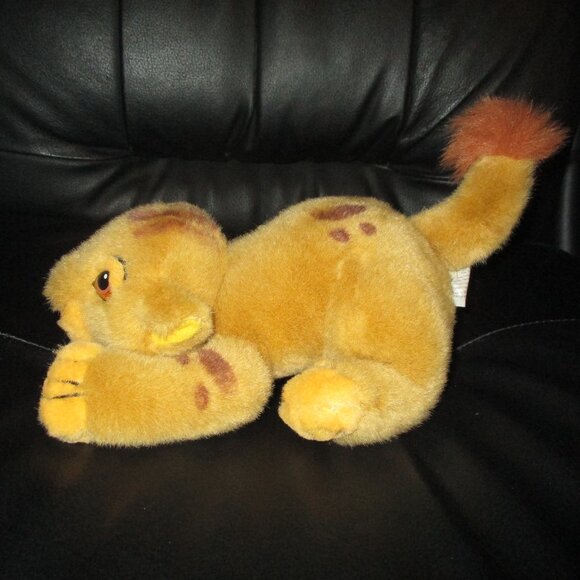 Disney | Toys | Vtg Disney Store The Lion King Baby Simba Plush 9 ...
